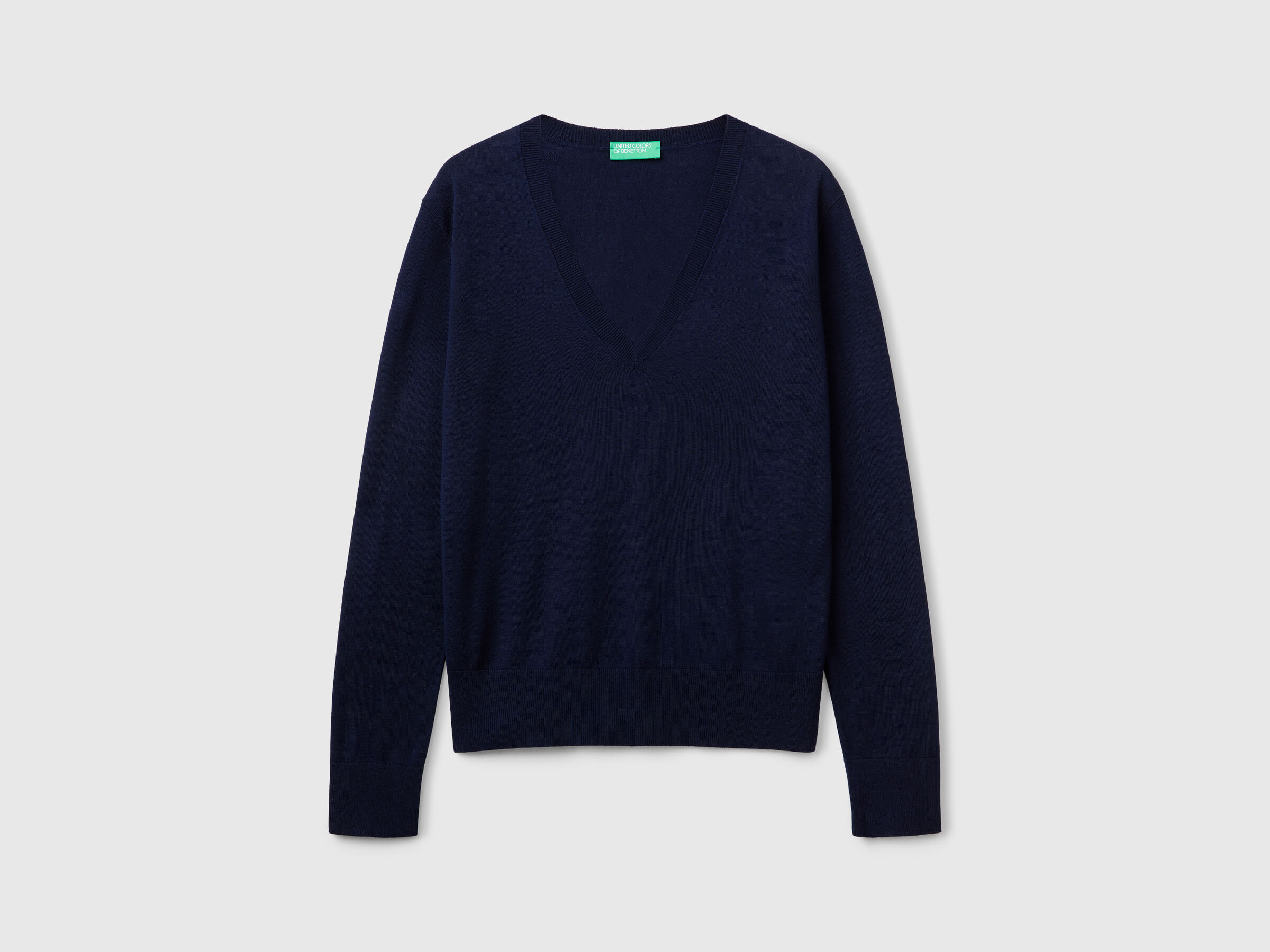 V NECK SWEATER L/S Mujer image number 4